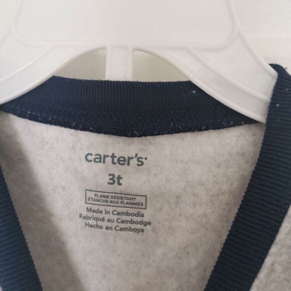 2/$15 Carter's boys 2 piece pajama set size 4 - Picture 2 of 5